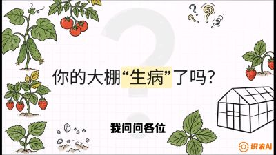 第2节（解毒篇）： 大棚里的&ldquo;红白绿&rdquo;警报&mdash;&mdash;读懂土壤盐渍化的求救信号，课程：《揭秘土壤的秘密：让土地帮你赚钱》#识农AI